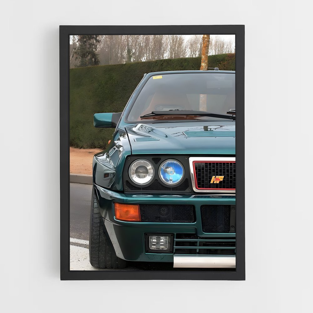 Poster Delta Verte – affiche Lancia (vue 2)